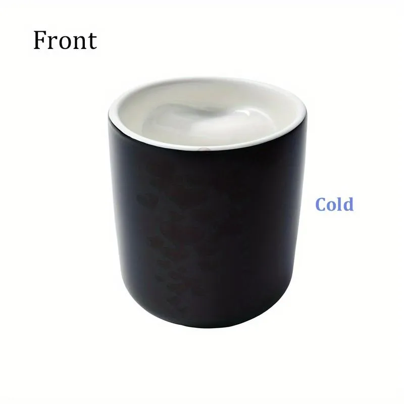 Black mug detail