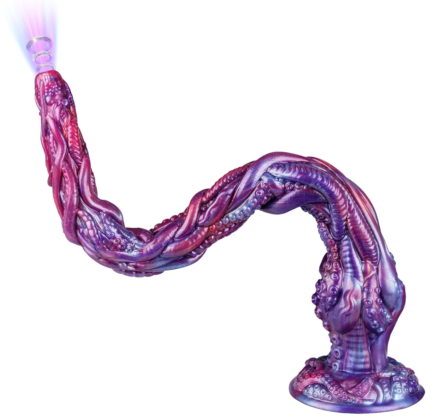 [Brand] Endoscope Camera Dildo – Fantasy Tentacle Silicone Anal Plug with HD Live Video, App-Connected Vaginal Viewer, Suction Cup G-Spot Massager for Women, Men & Couples