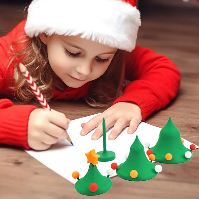3D Printed Dancing Christmas Tree Decompression Toy: Festive Fun & Stress Relief in One!