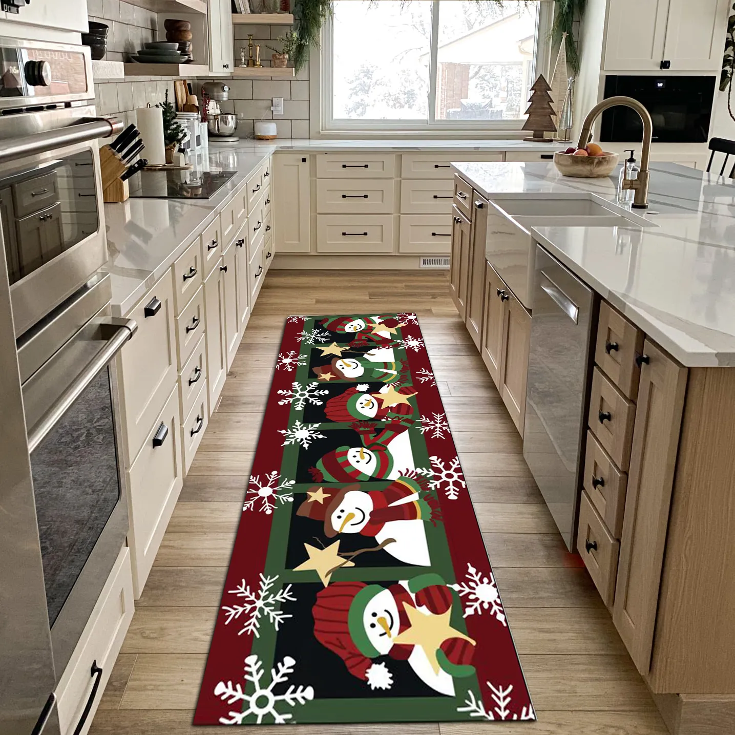 Christmas Rug - Anti-bacterial, Environmental, Washable