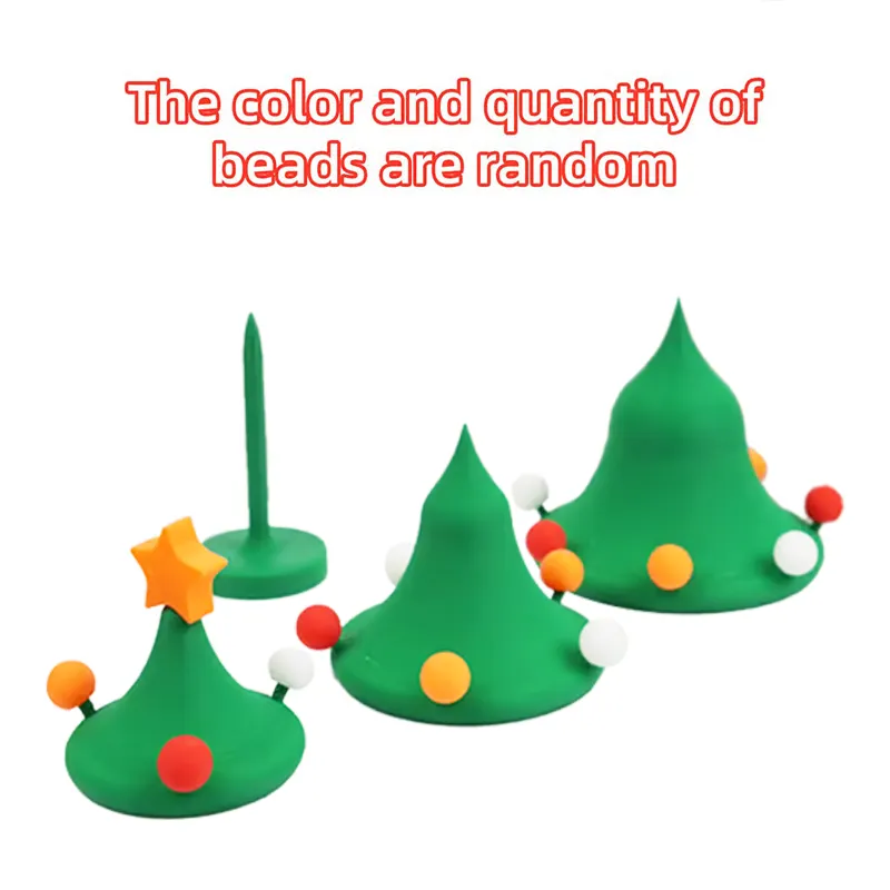 3D Printed Dancing Christmas Tree Decompression Toy: Festive Fun & Stress Relief in One!