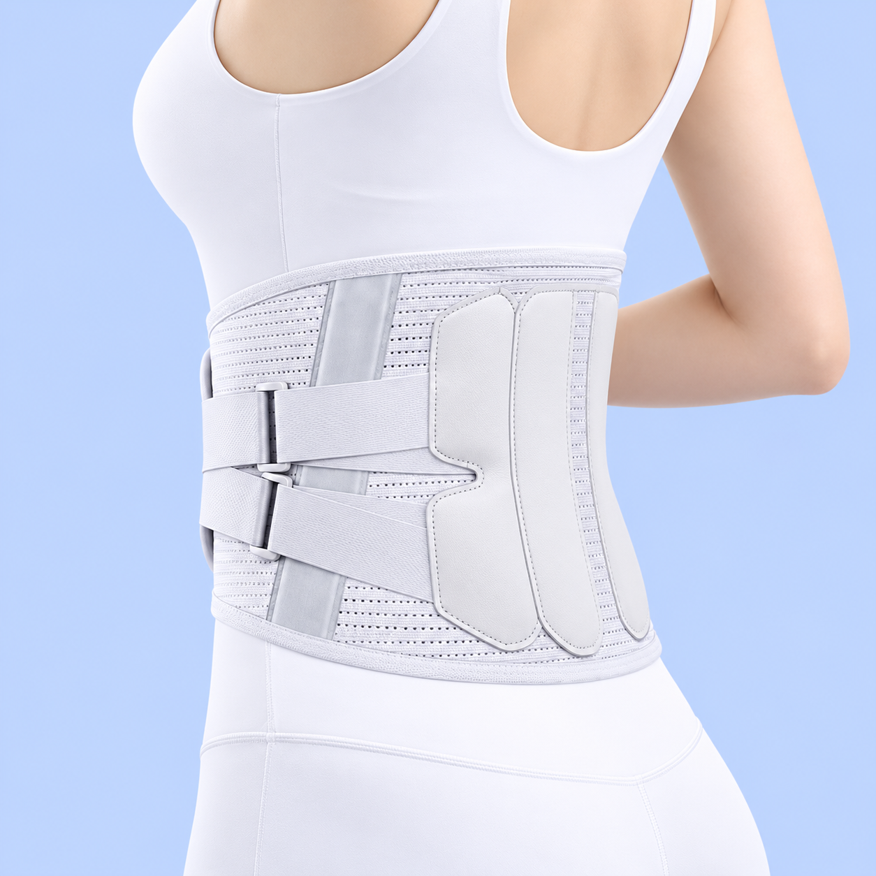 Breathable Lumbar Support Waist Brace - image 4