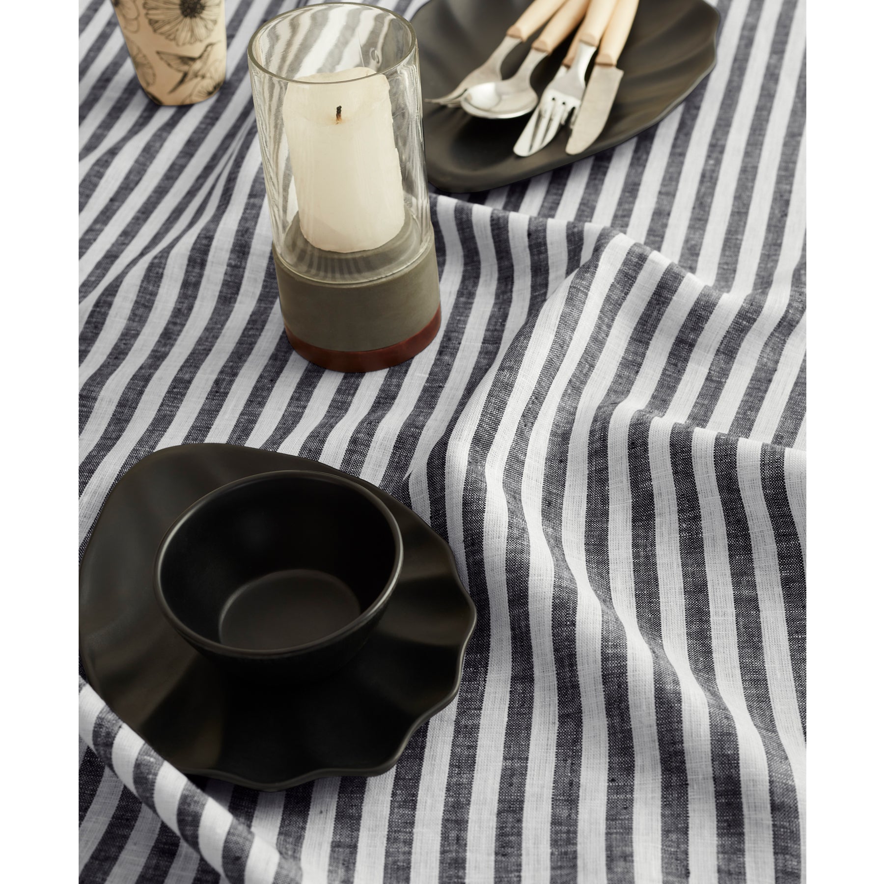 Amalfi Stripe Table Throw