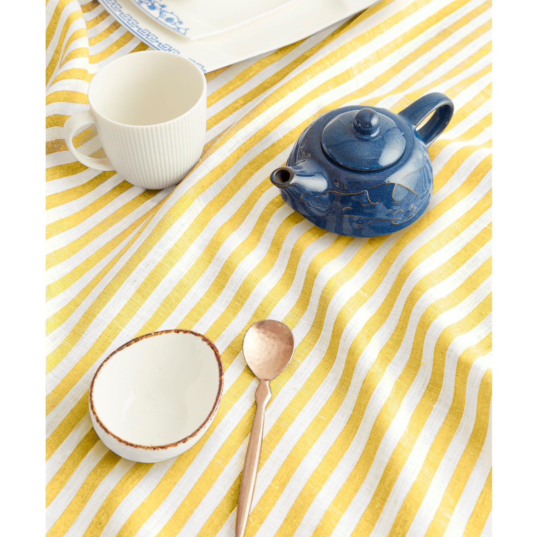Amalfi Stripe Table Throw