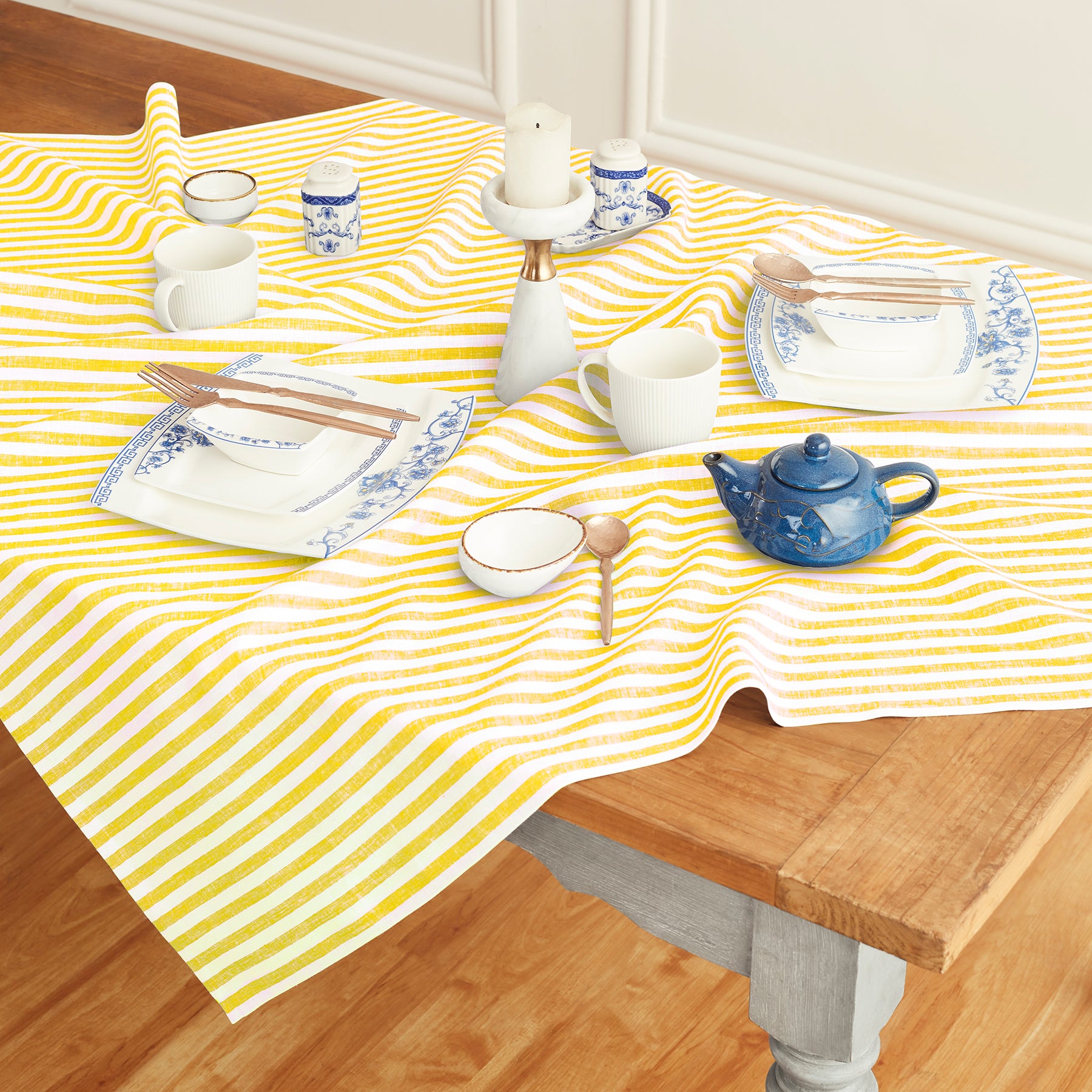 Amalfi Stripe Table Throw
