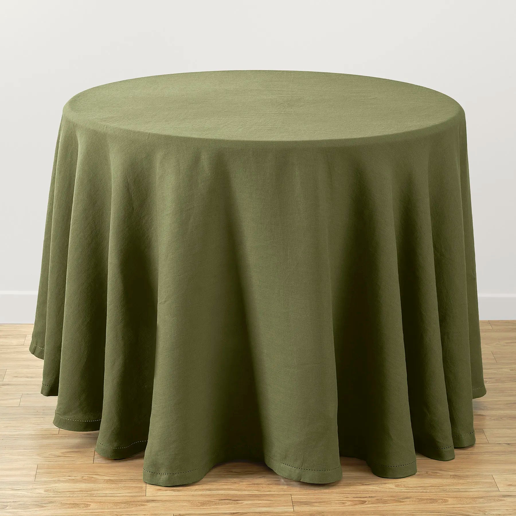 Sonoma Hemstitch Round Tablecloth