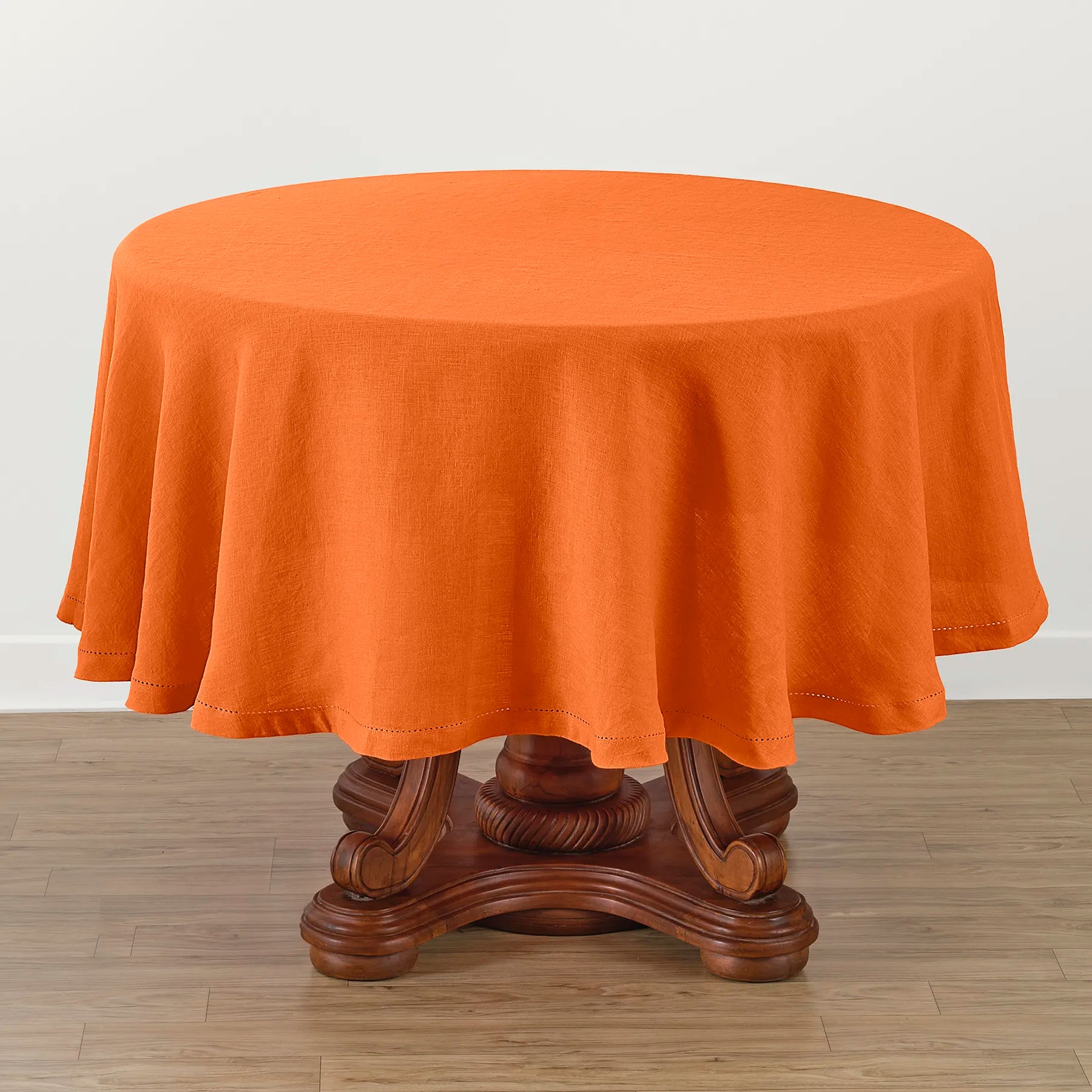 Sonoma Hemstitch Round Tablecloth