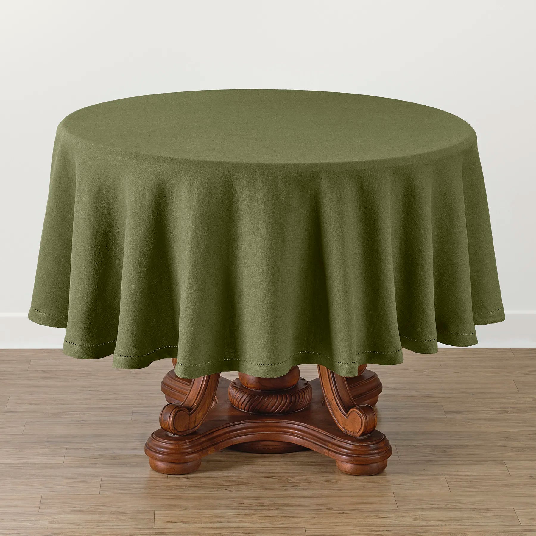 Sonoma Hemstitch Round Tablecloth