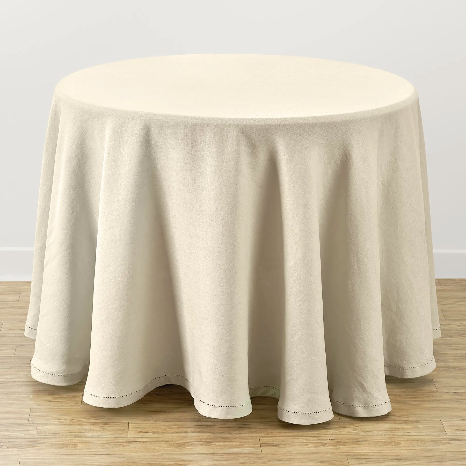 Sonoma Hemstitch Round Tablecloth