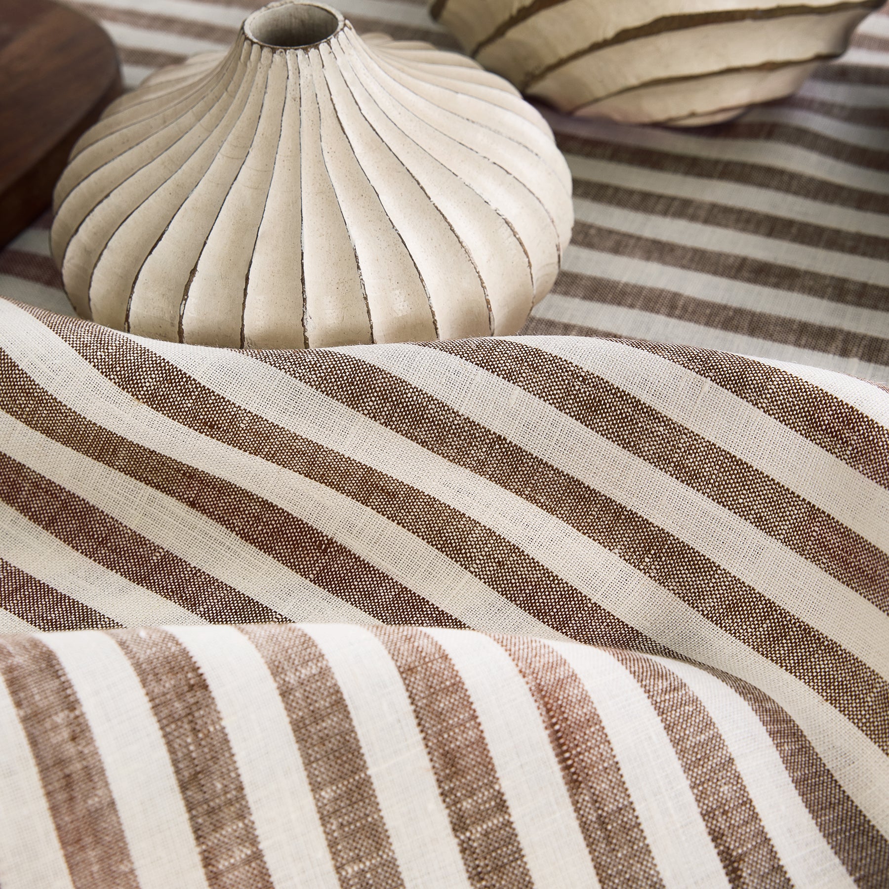 Amalfi Stripe Table Throw
