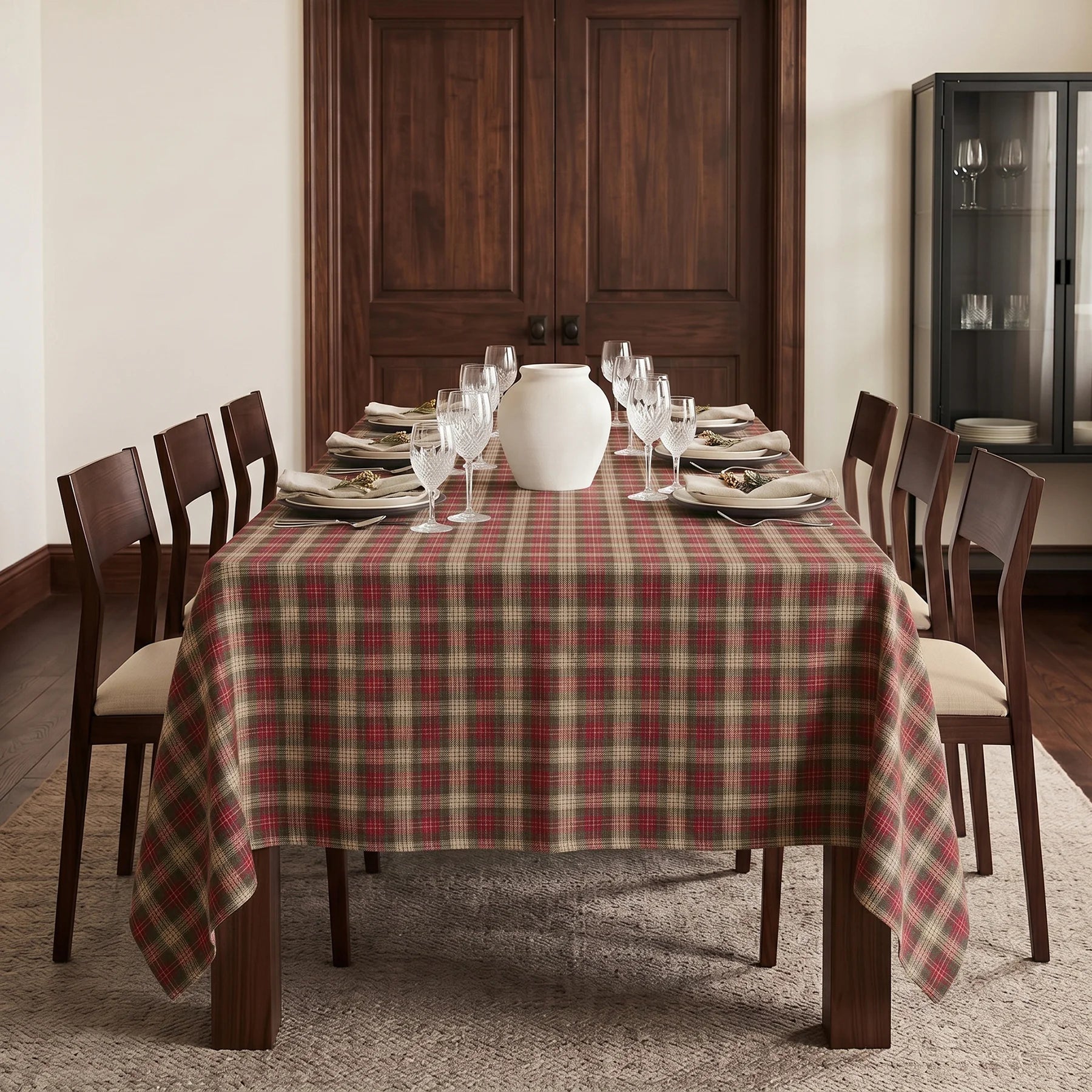  Plaid Tablecloth