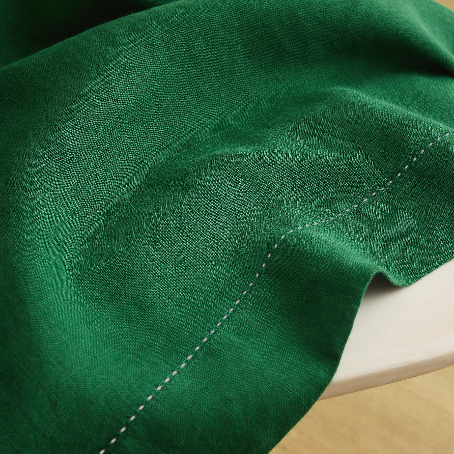 Sonoma Hemstitch Round Tablecloth