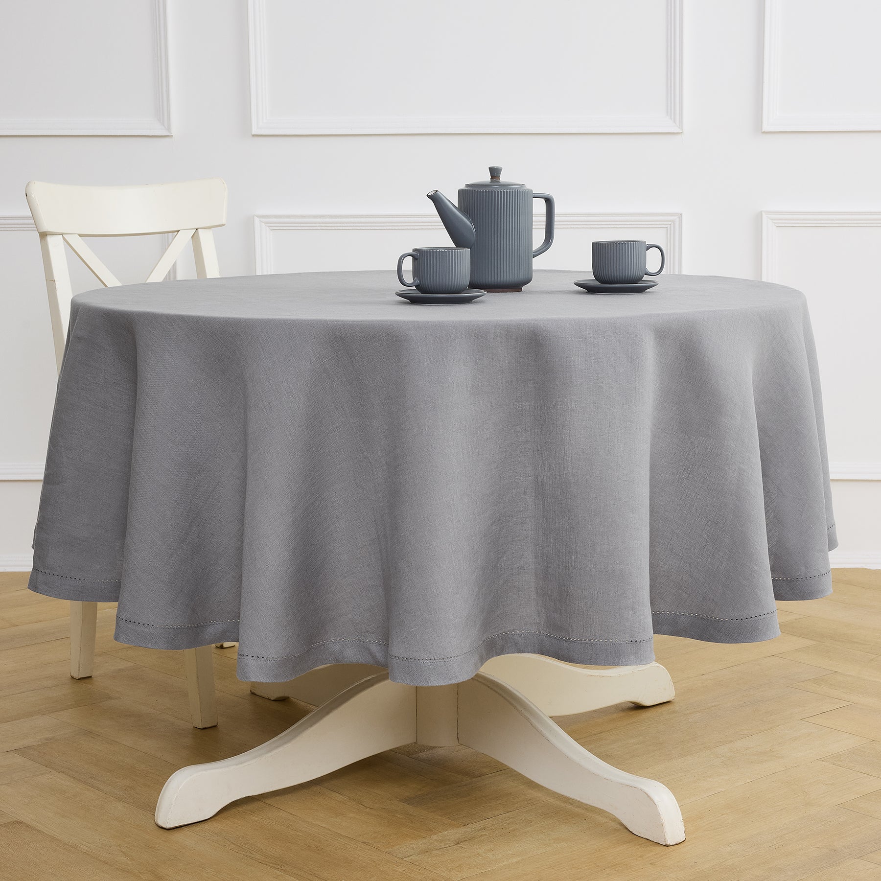 Sonoma Hemstitch Round Tablecloth