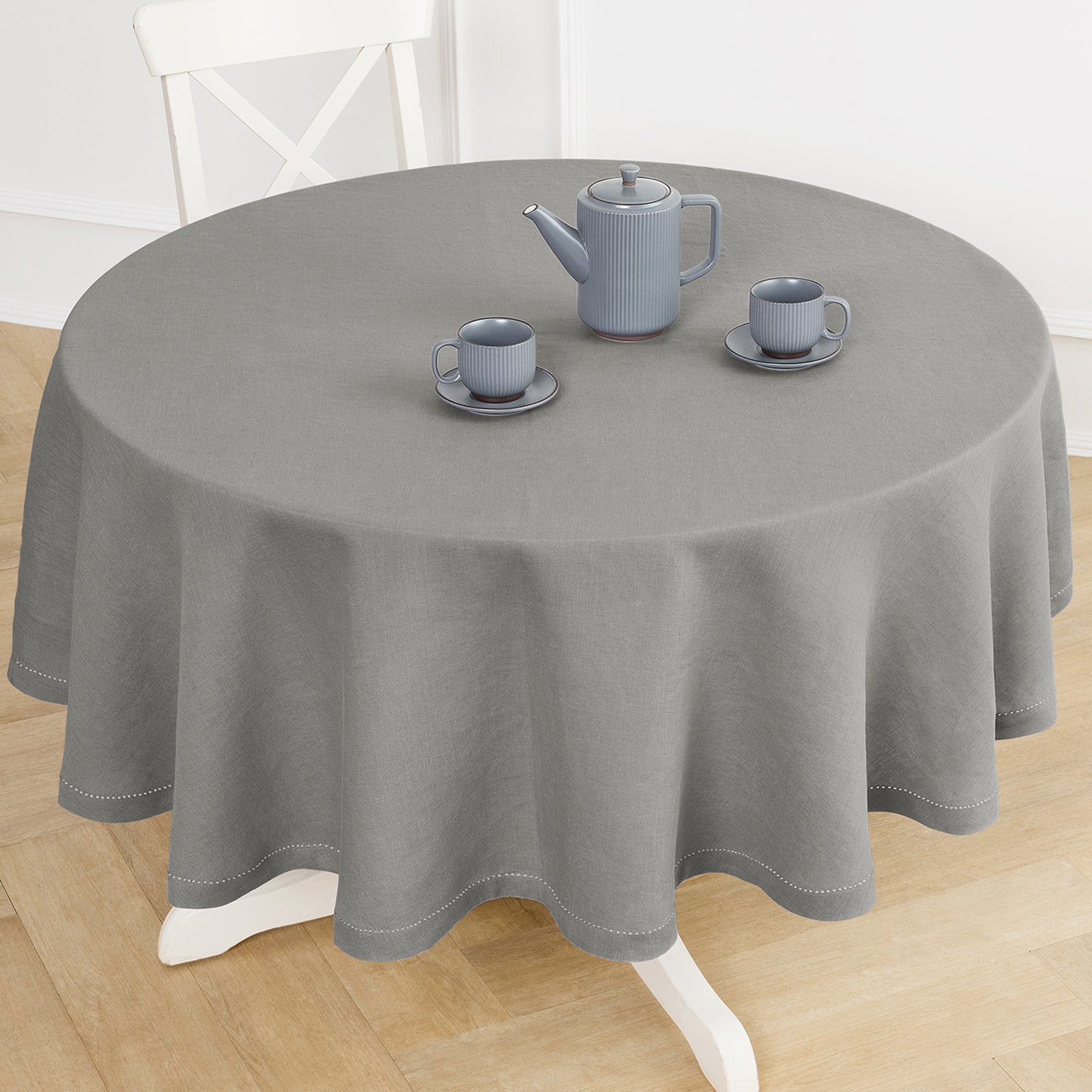 Sonoma Hemstitch Round Tablecloth