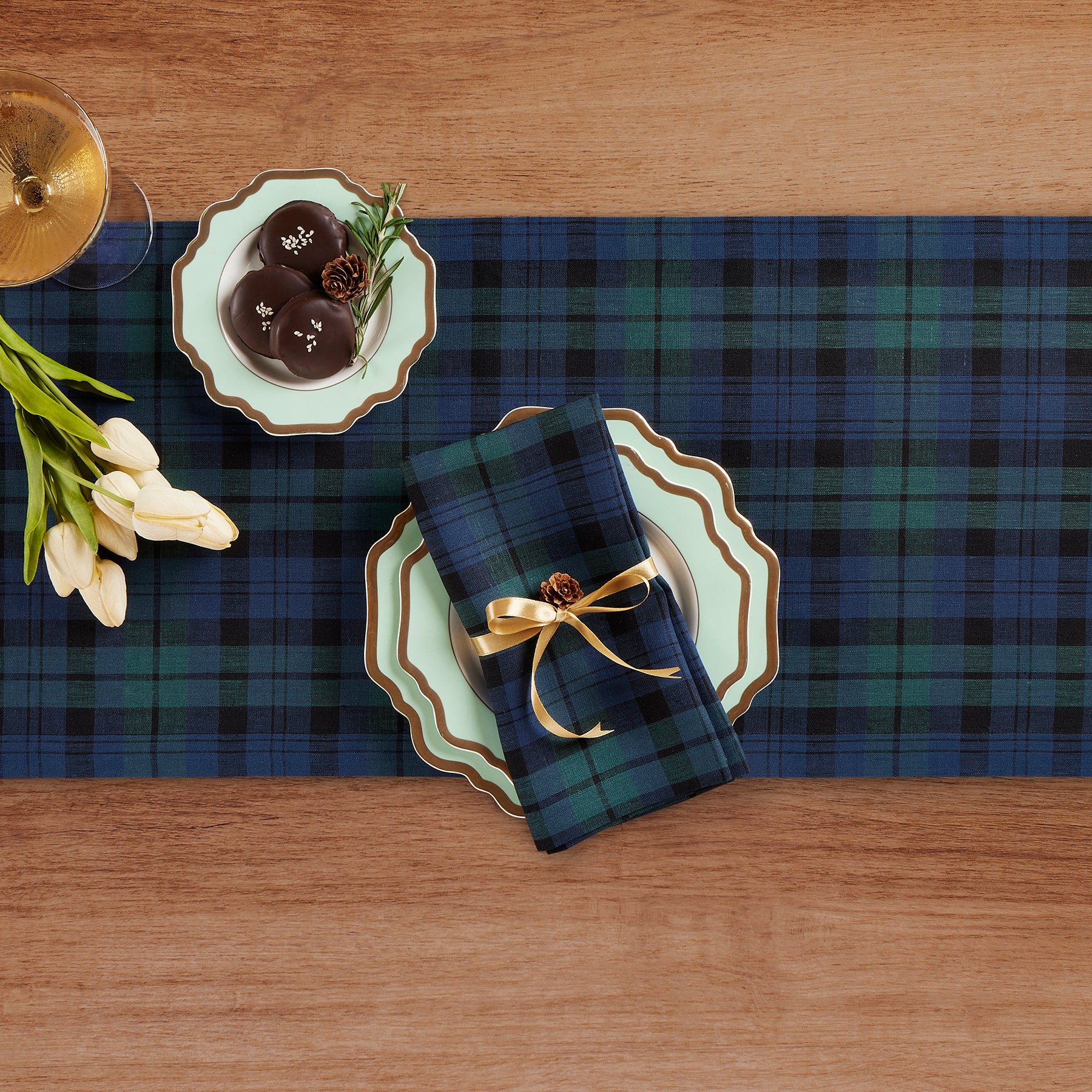 Blackwatch Plaid Table Runner