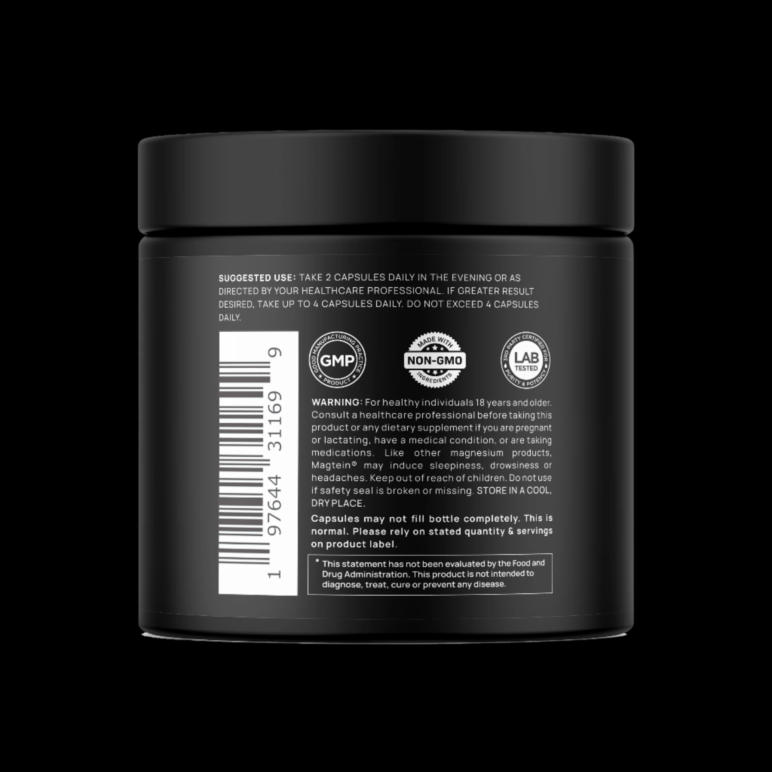Triple Sleep Magnesium L-Threonate w. Apigenin, Theanine & Magtein Magnesium L Threonate
