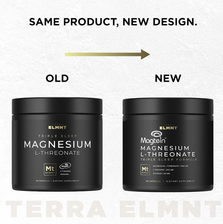 Triple Sleep Magnesium L-Threonate w. Apigenin, Theanine & Magtein Magnesium L Threonate