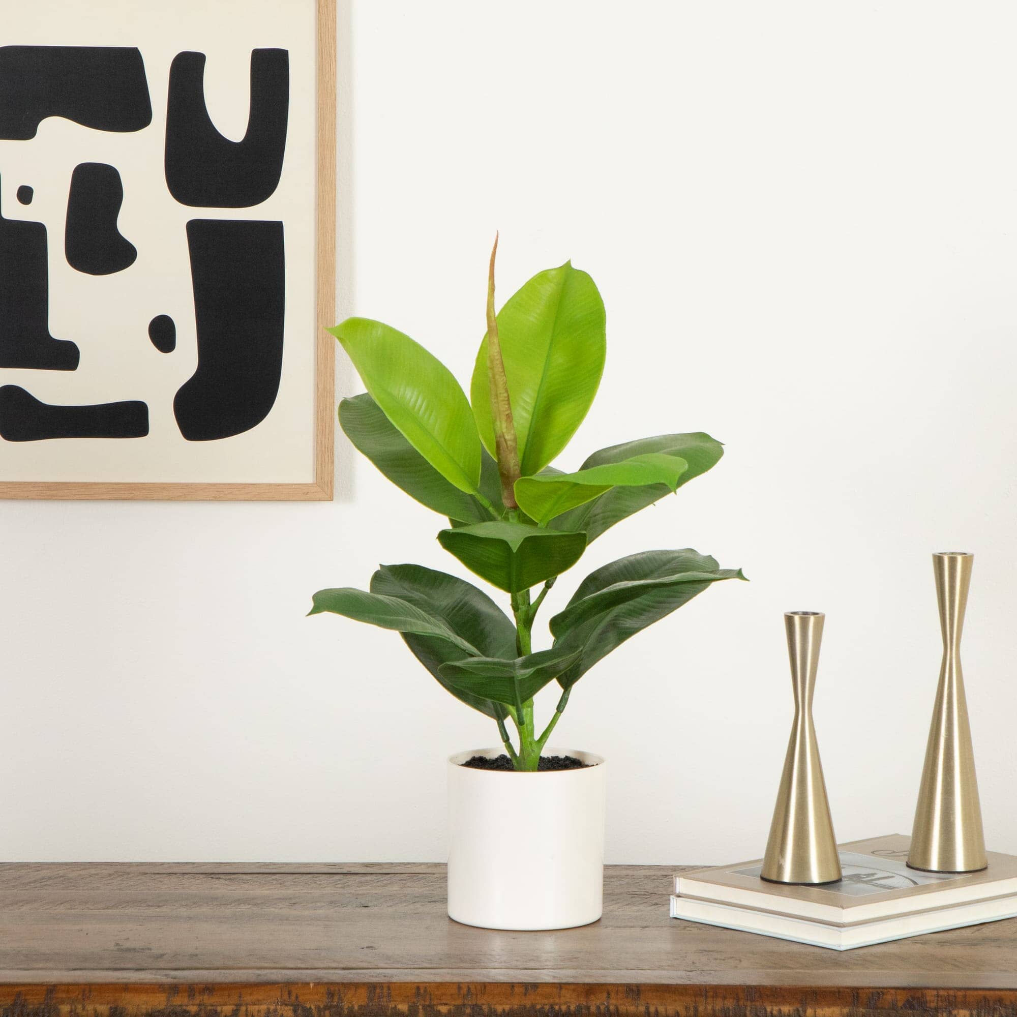 20" Artificial Fiddle Leaf Fig Plant