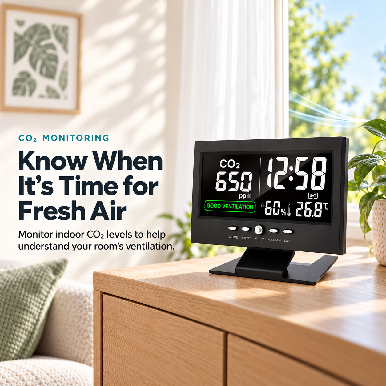 🔥LED Weather Alarm Clock ✅ No Internet Required ✅ GPS ✅ AI Chat ✅ Hyperlocal Rain Forecast ✅ Temp, Humidity & CO₂ Monitoring ✅ Indoor & Outdoor