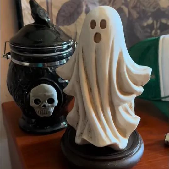 👻Handcrafted Ghost Incense Burner | Perfect for spooky season