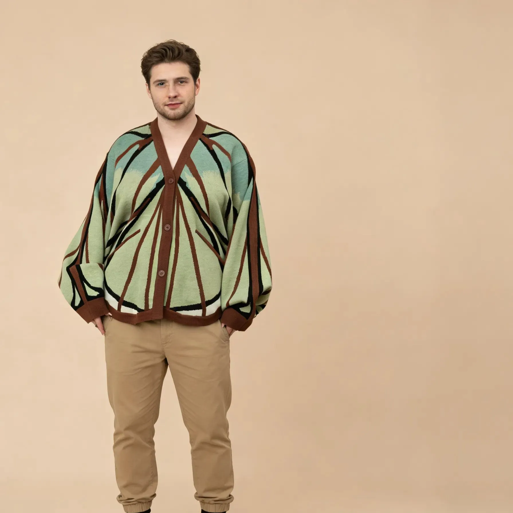Spanish Moon Moth Cardigan