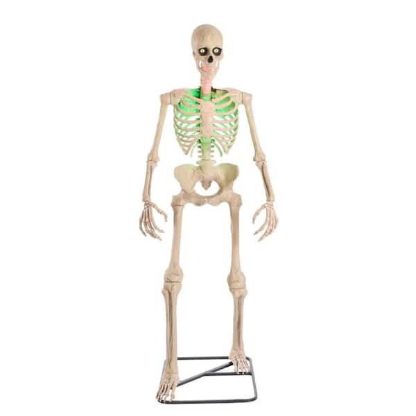 Grave & Bones Giant-Sized Skelly with LifeEyes™ LCD Eyes H5