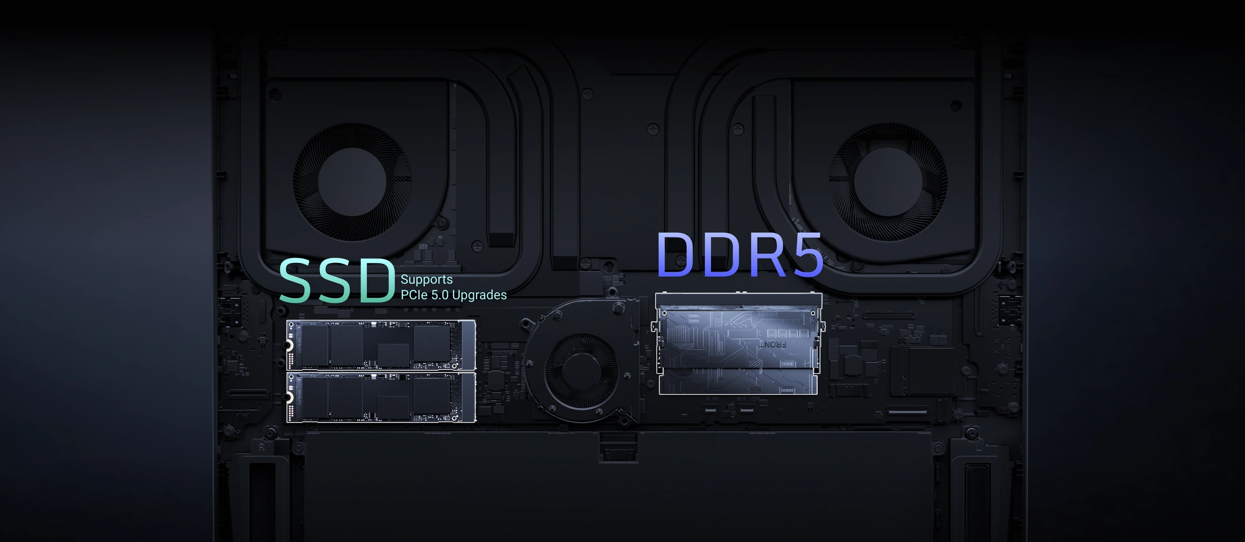 SSD and DDR5 expansion diagram