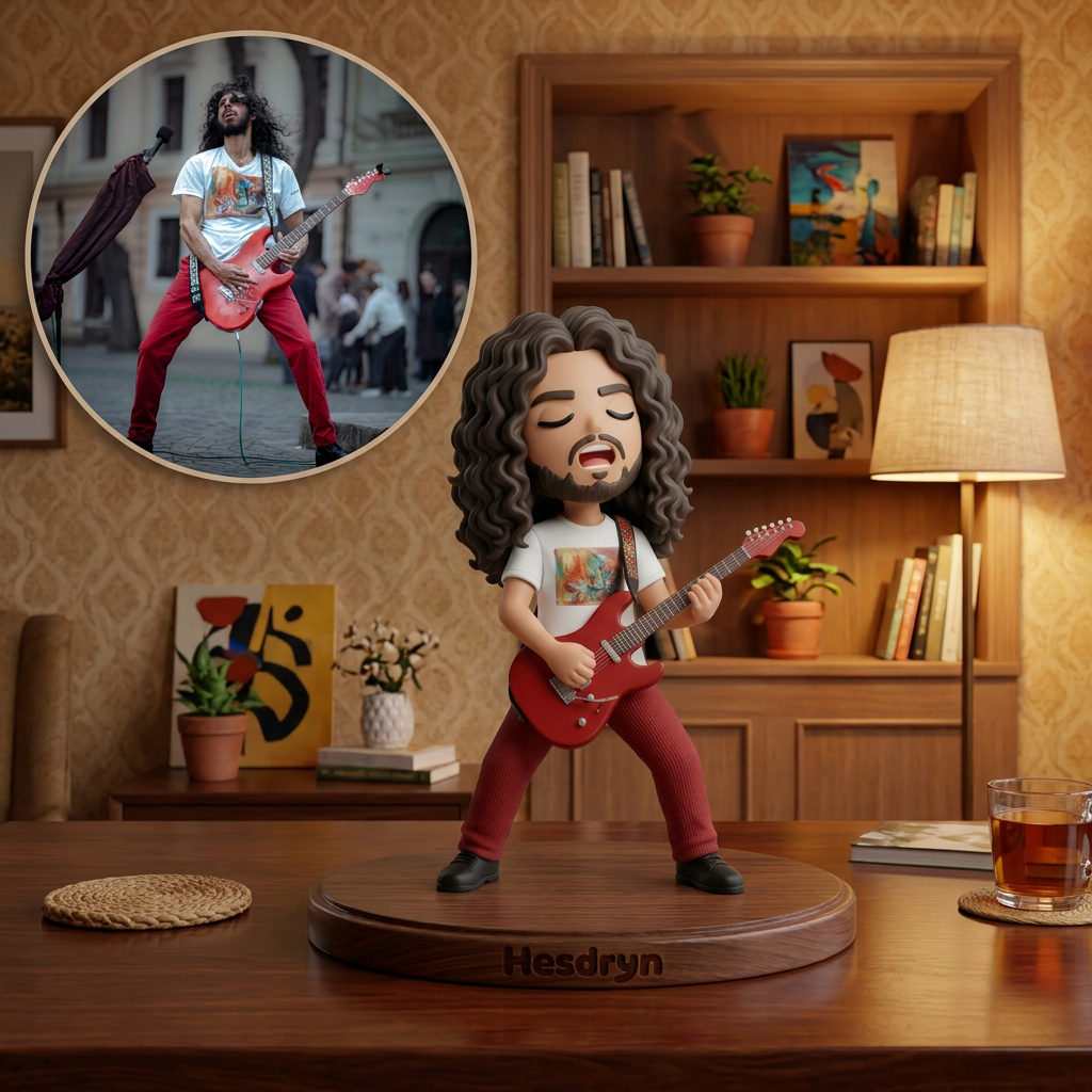 Hesdryn Custom Chibi Style 3D Personalized Action Figure Statue Figurine