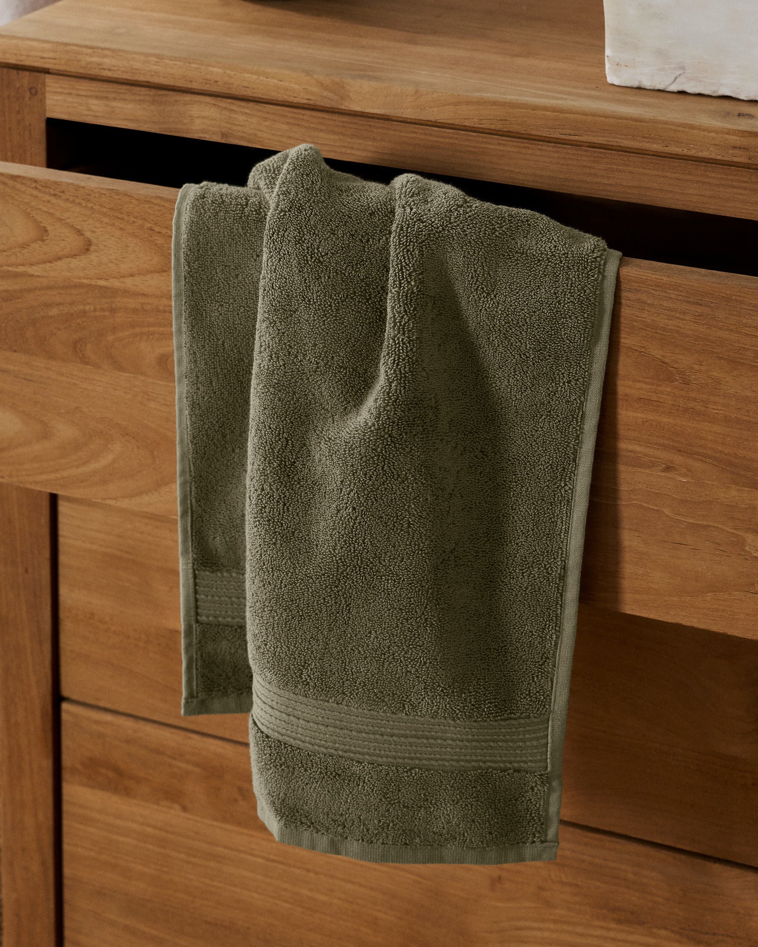 Classic Turkish Cotton Towels (Thyme)