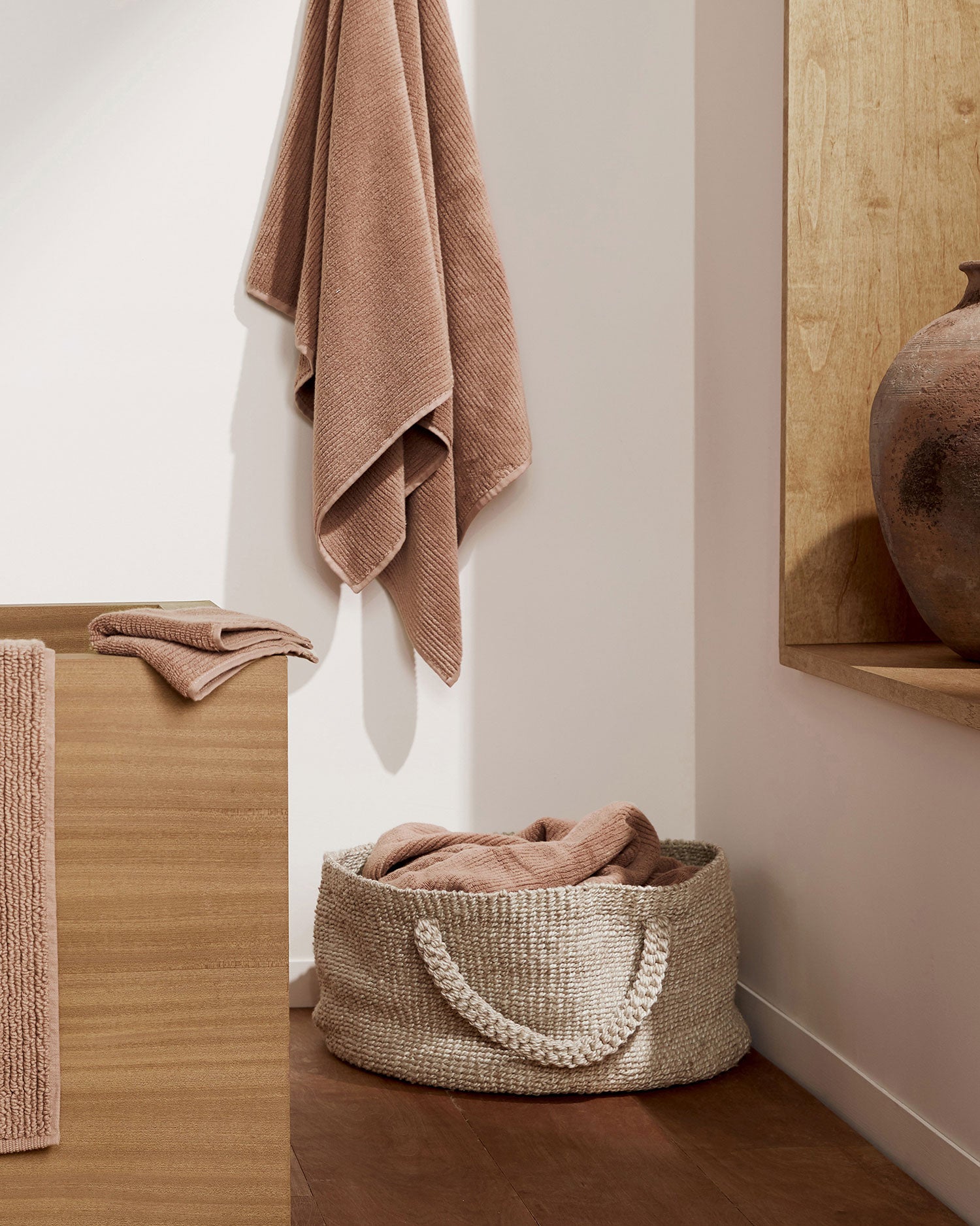 Soft Rib Towels (Adobe)
