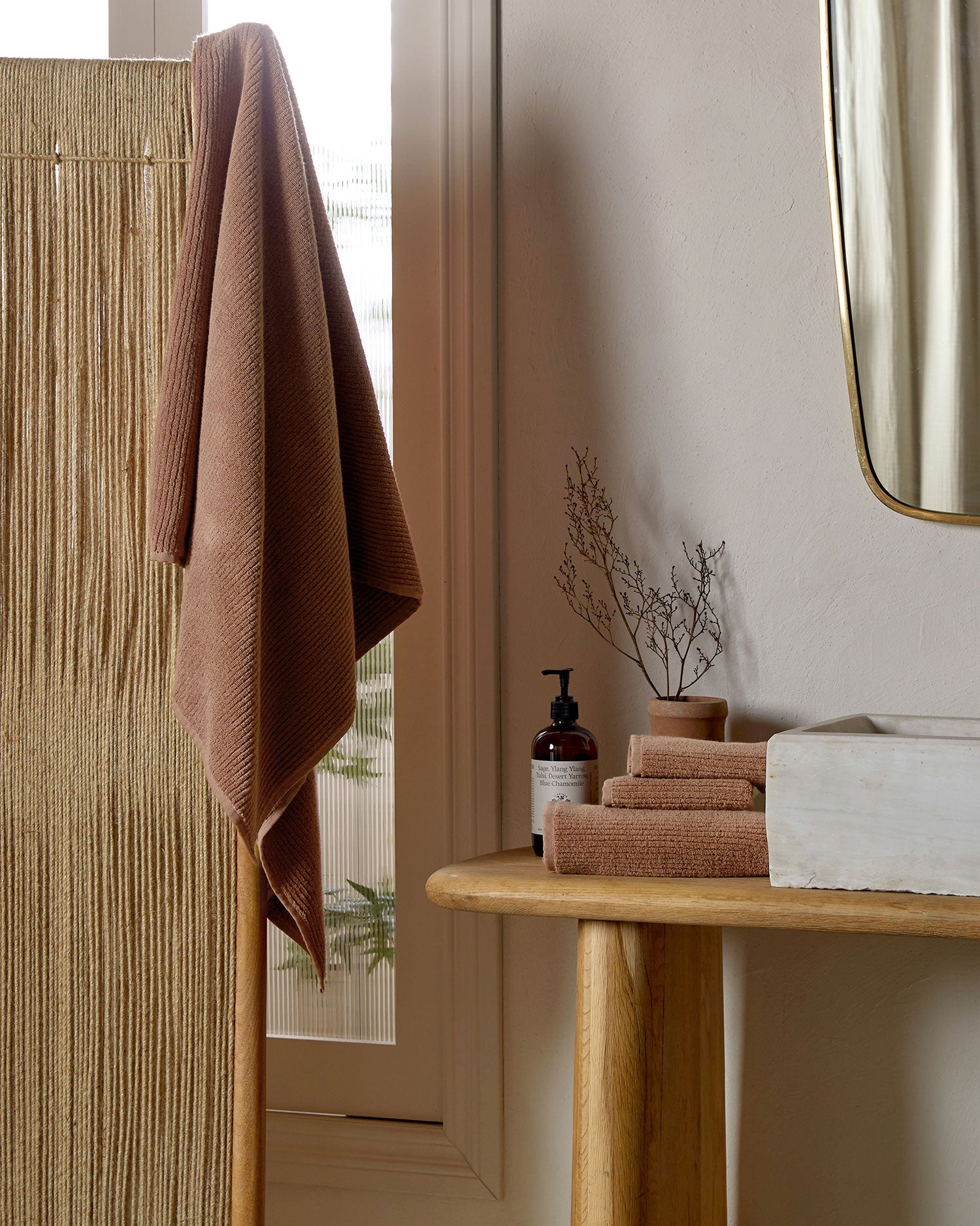 Soft Rib Towels (Adobe)