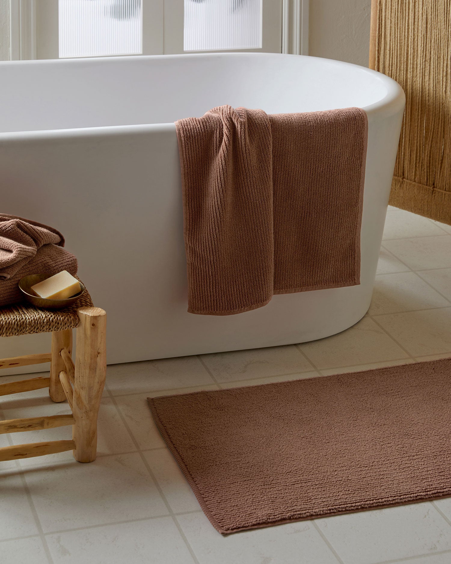 Soft Rib Towels (Adobe)