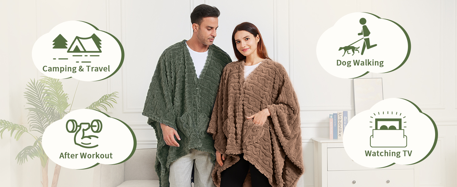 wearable blanket adult