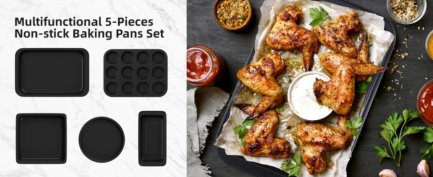 Non-stick Baking Pans Set