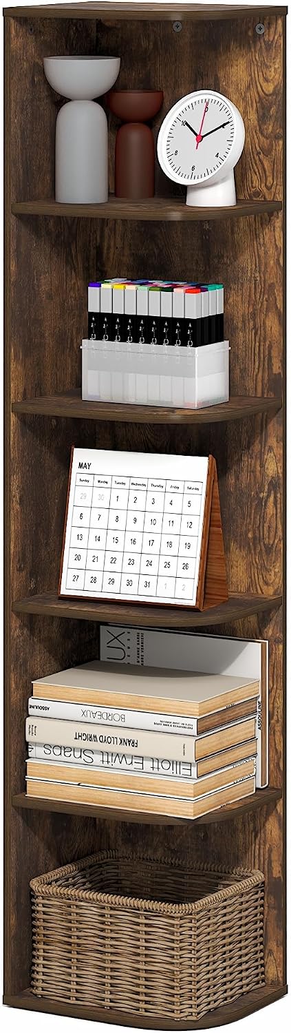  Book Shelf, 3-Cube Bookshelf, Bookcase with Open Shelves, 9.3 x 12 x 31.5, Easy Assembly, for Living Room, Bedroom, Home Office, White