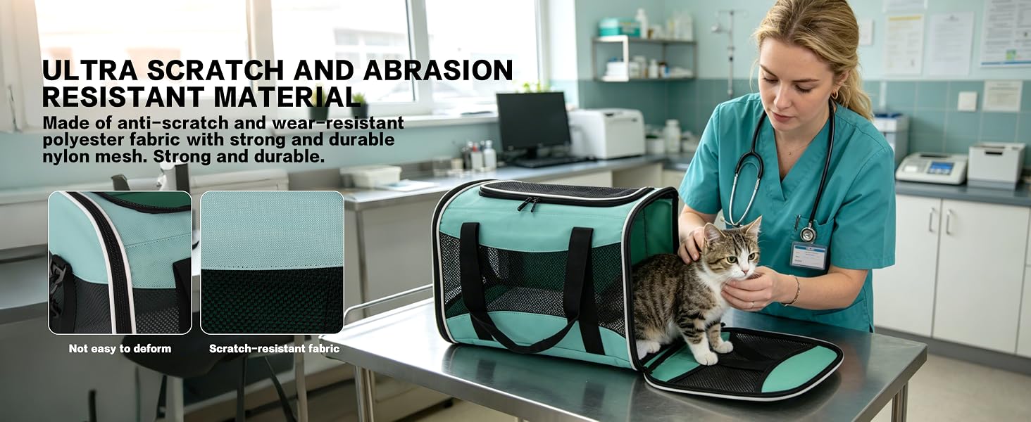 Pet Carrier for Pets up to 15 Lbs
