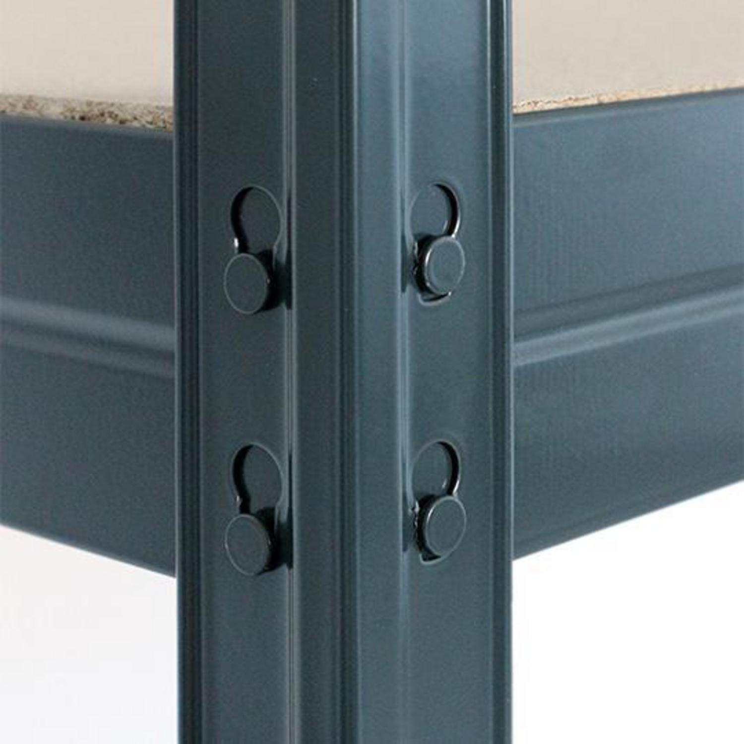 Estante Rivet 5 Nivel(es) 90x176x40 cm Gris