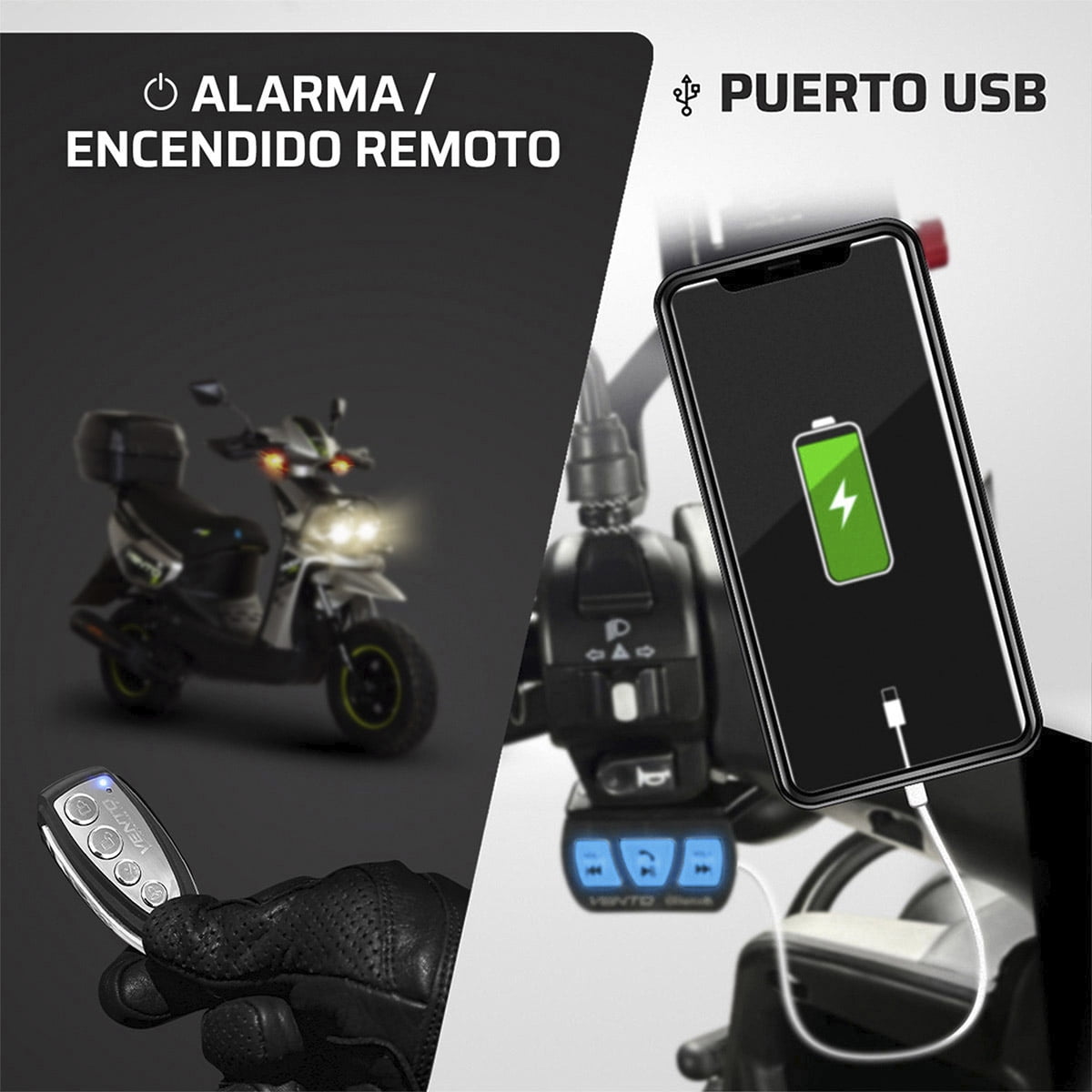 Motocicleta Vento Ruda 170 Gris 2025 Motoneta