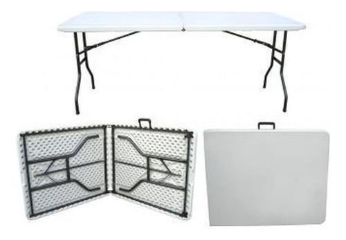 Kit Toldo Carpa 3x3 + Mesa Plegable 1.80m Jardin Exterior