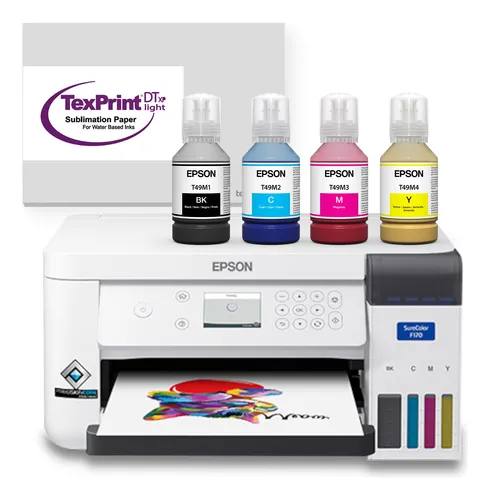 Combo Inicial Impresora De Sublimación Epson F170