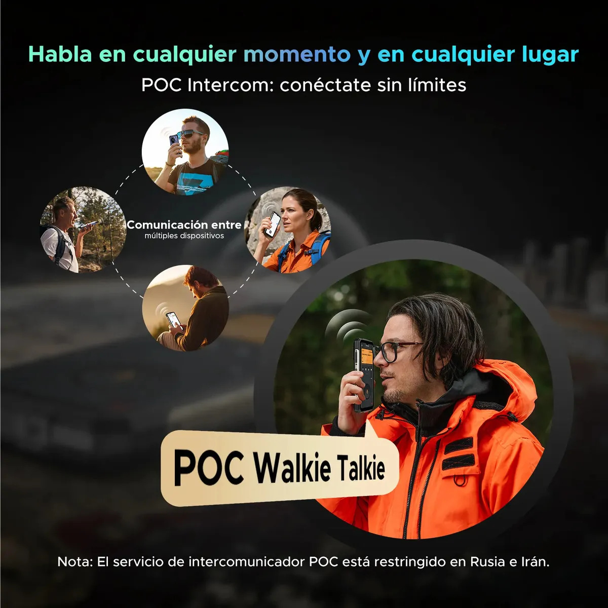 Doogee V Max 2 Celular Resistente 5G, Android 16, 48GB RAM+512GB ROM, Batería 22000mAh, Carga 120W, Pantalla 6.78" 120Hz, Luz de Camping, WiFi6E, Doble SIM