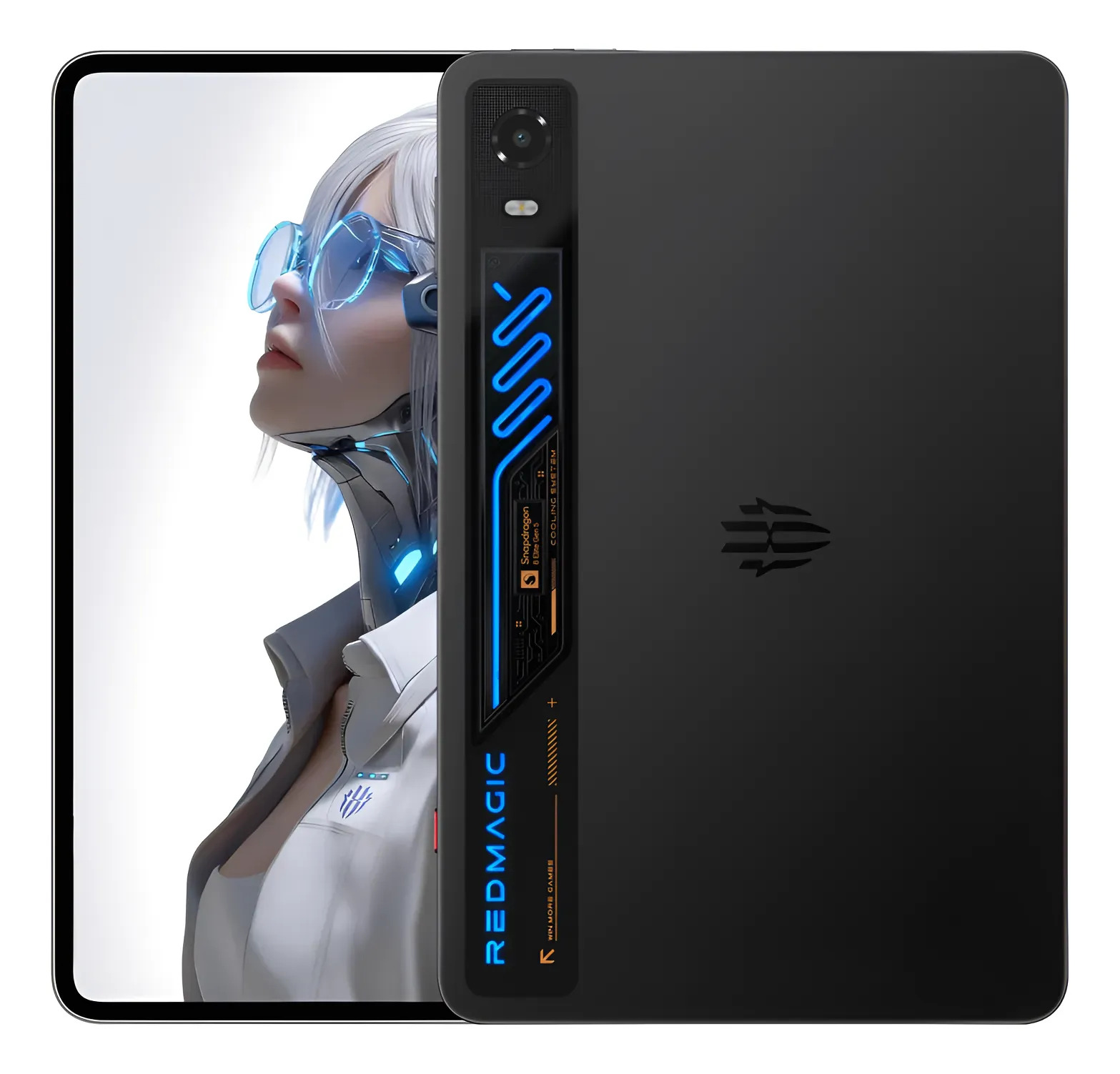 Redmagic Astra 2 Tableta Gaming, 16GB RAM + 512GB Almacenamiento, Pantalla OLED 185Hz, Snapdragon 8 Elite Gen5, Refrigeración Líquida, Batería 8300mAh Carga Rápida 75W