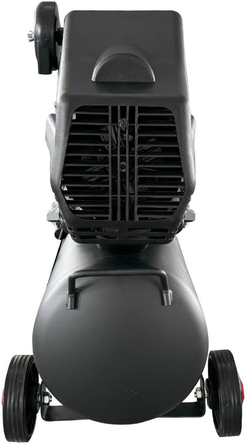 Compresor de Aire Eléctrico 25L 2HP 110V Monofásico Tanque Portátil para Taller y Herramientas Neumáticas