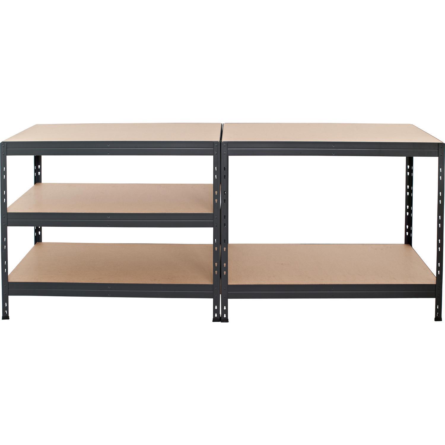Estante Rivet 5 Nivel(es) 90x176x40 cm Gris