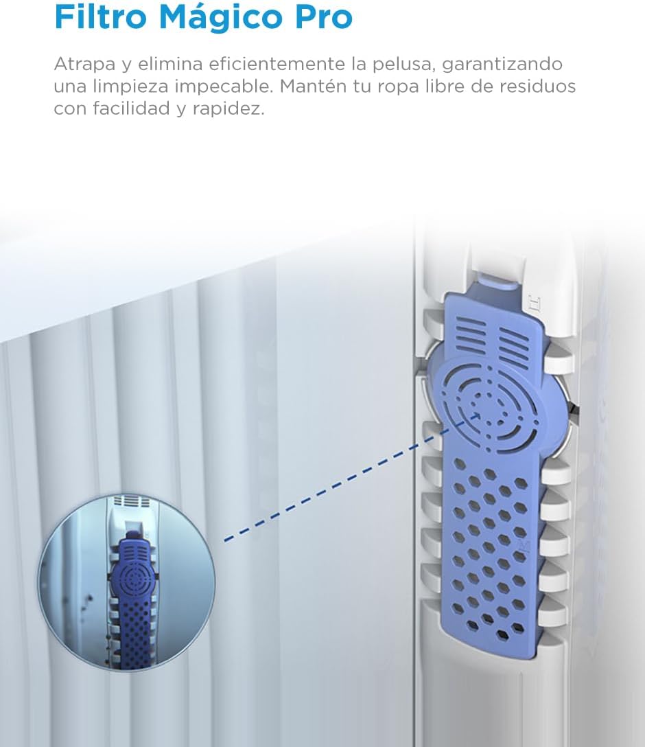 Midea MT100W110/W-MX Lavadora Semiautomática Dos Tinas Twin Force Pulsator 11Kg Blanca