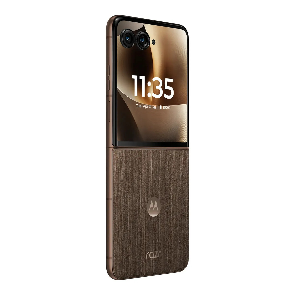 📱 Celular Plegable Flip 5G Desbloqueado,16GB RAM +512GB, Snapdragon 8 Elite Pro, Pantalla Extreme AMOLED 7" 165Hz, Pantalla Externa 4", Triple Cámara 50MP, Batería 5000mAh, Carga 68W‑30W Inalámbrica, IP48, Color Cocoa
