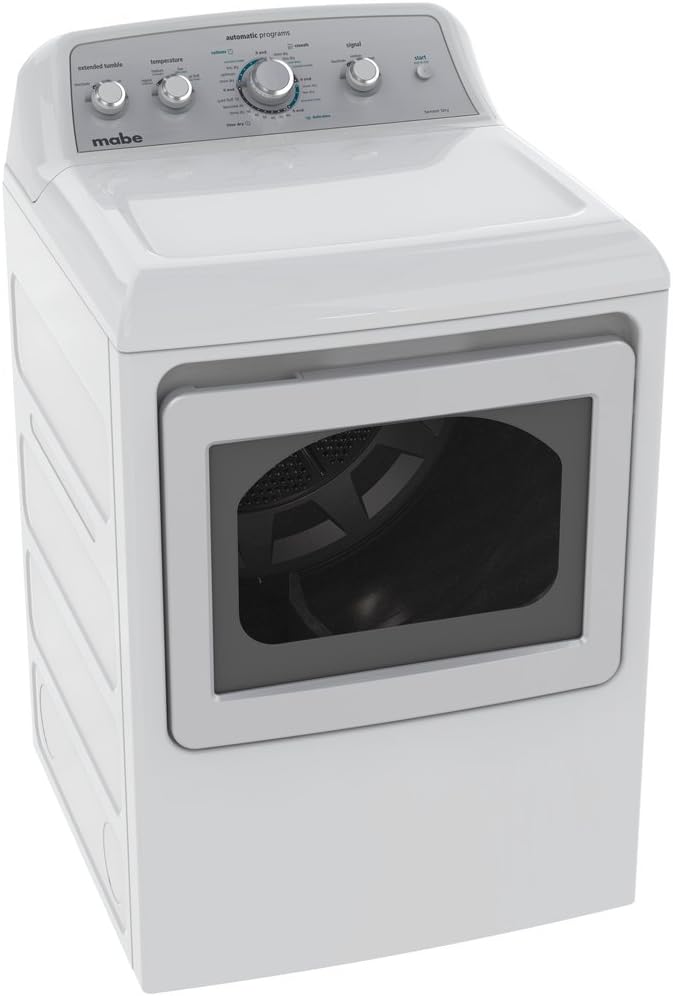 Mabe SMG47N8MSBAB0 Secadora Gas 7.2 Cuft, color Blanco