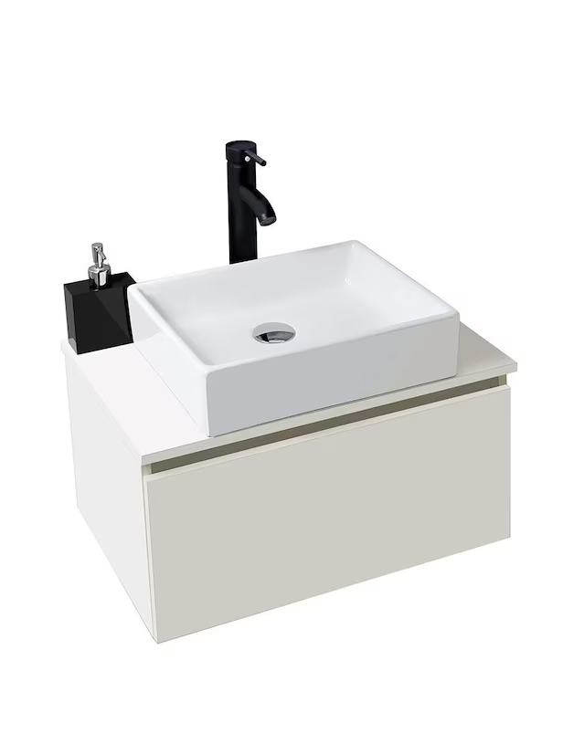 Paquete de baño Econokit de melamina armable