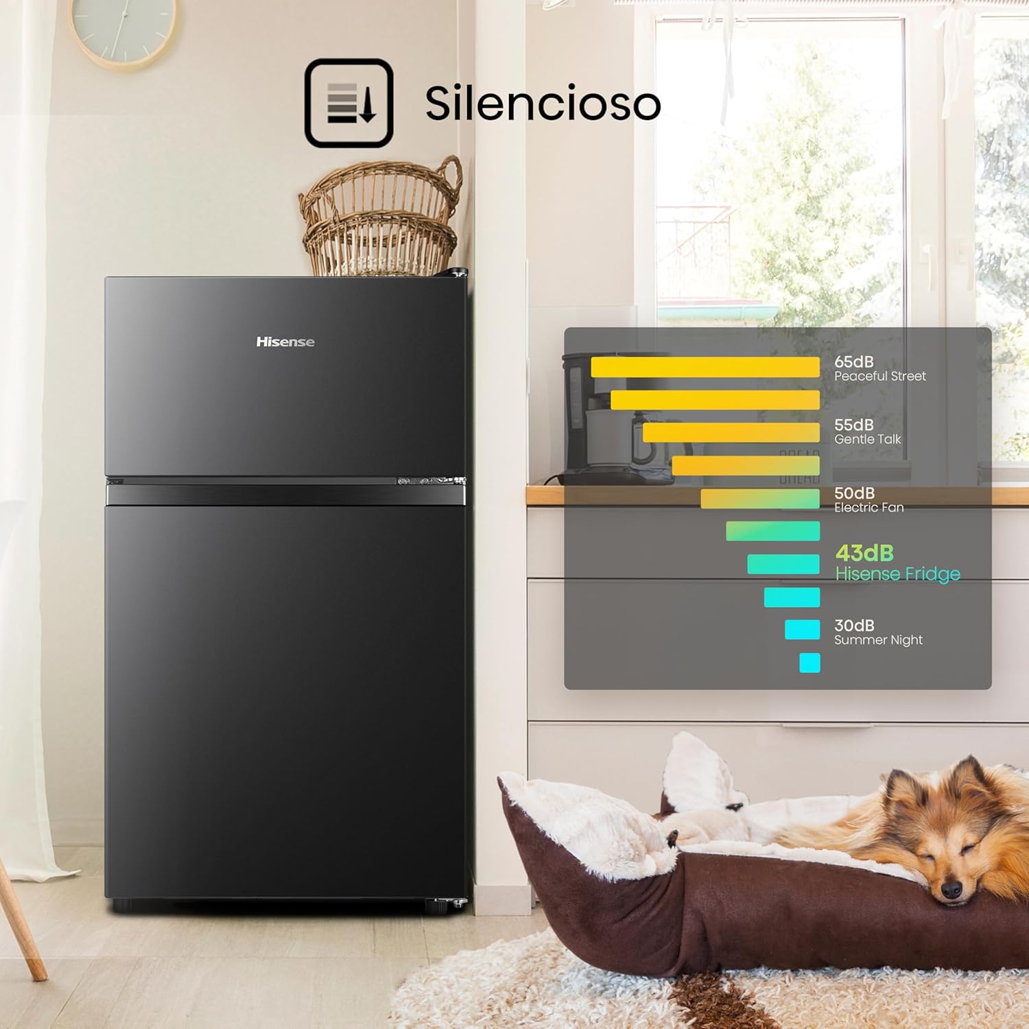 Hisense Frigobar 3.3 Pies mod. RT31D6AGX1