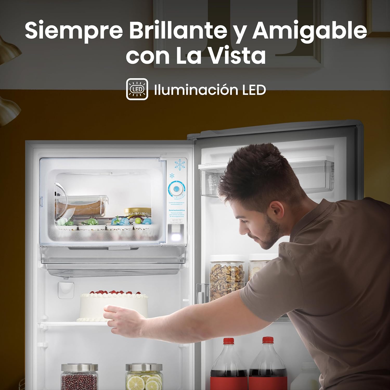 Hisense RR63D6WGX-Refrigerador Una Puerta, 6.3 pies cúbicos con Dispensador de Agua,Deshielo Semiautomático,Sello de Puerta Antibacteriano,52x54x128cm(AnchoxLargoxAlto),Gris